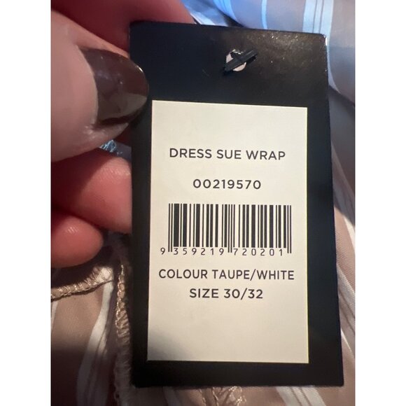 Avenue womens Avenue Plus Size Dress Sue Wrap Dress US 26/28 - Picture 3 of 10